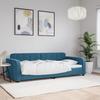 VidaXL Daybed Blue 90x200 Cm Velvet 354057