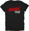 Ретро футболка против наркотиков | Винтажный стиль 90-х Графическая футболка DARE
