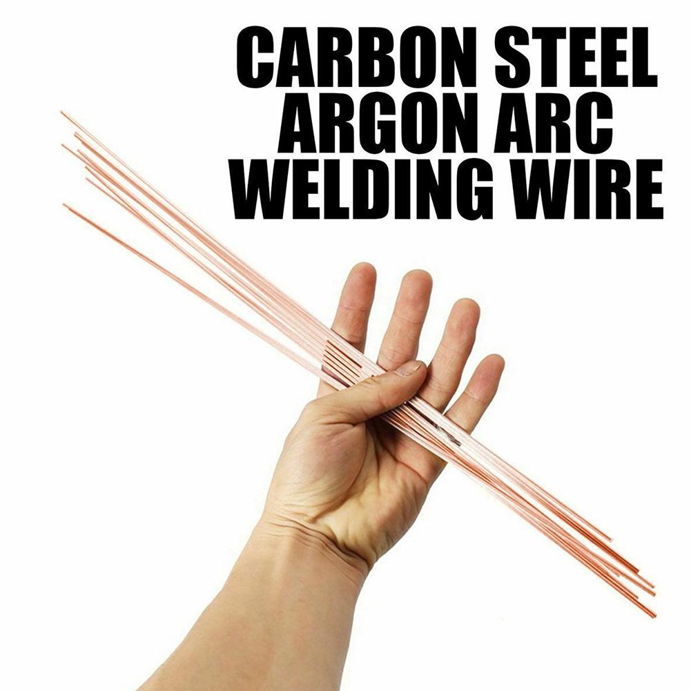 5PCS 1.0/1.5/2.0/2.5/3.2mmx500mm Brass Welding Rod Wire Electrode Soldering Rod