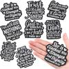 8Pcs Funny Quote Collect Embroidery Patch Backpack Clothes Sewing/Iron On Decoration