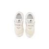 New Balance NB 574 Удобные Амортизация от ударов Ноги Устойчивые к истиранию Низкие Детские Беговые Кроссовки Бежевый Серый Белый PV574FOG