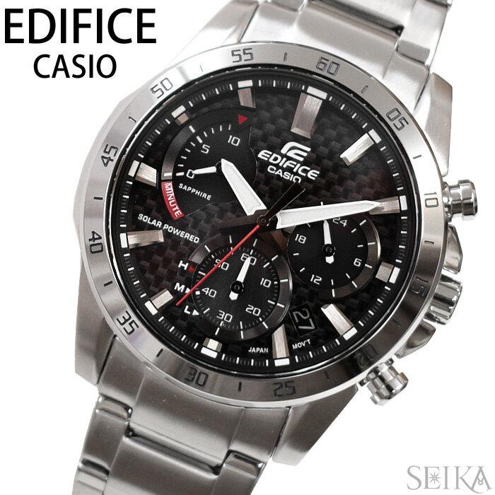 Casio Edifice EFS-S580D-1A Mens Chronograph Watch Solar Charging Wristwatch 100M Waterproof Gift