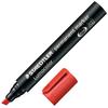 Staedtler Перманентные маркеры Lumocolor, Широкий скошенный наконечник, Заправляемые, 4 цвета (Красный, Синий, Зеленый, Черный) 350 WP4