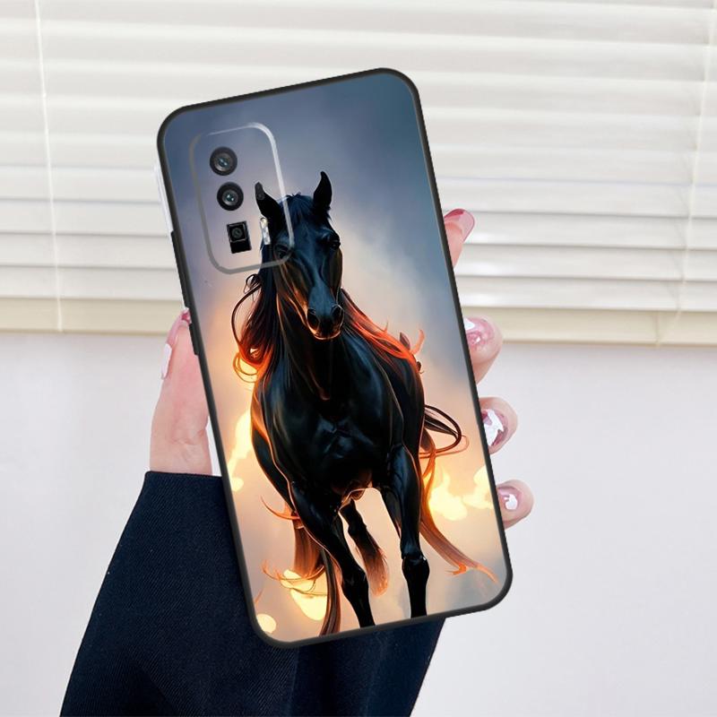 Живопись Величественная Лошадь Чехол Для Xiaomi 13 14 15 Ultra 11T 12T 13T 14T Pro POCO X7 Pro X3 X5 X6 M6 F5 F6 Pro Чехол