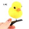 Little Yellow Duck Spring Hair Clip Cartoon 3D Cute Korean Hairpin  Children Headwear