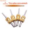 Dual-Head Valve Core Screwdriver & Air Release Tool for Car AC & Tire Repair