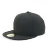 New Era Cap 59FIFTY Plain Basic 7 5950 BASIC BLK BLK 25J Черный/Черный 3/4