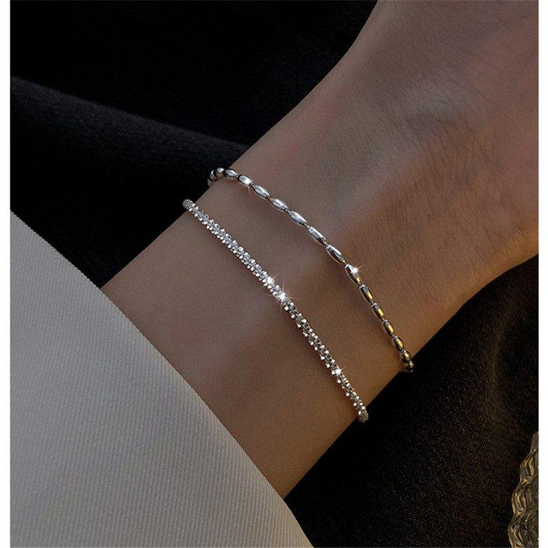 Bracelet Jewelry Double Layer Accessories Personality Women Simple