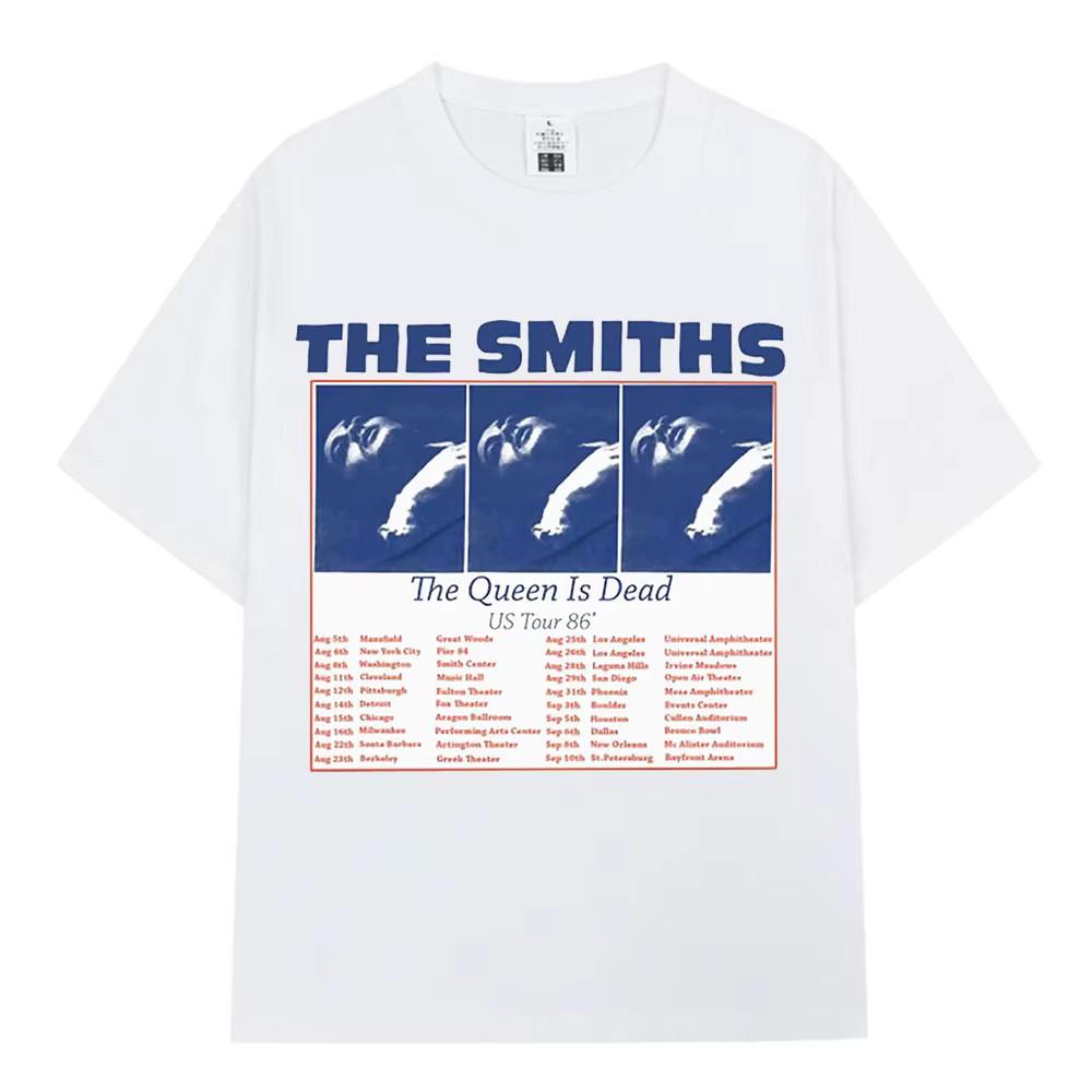 The Smiths Футболка The Queen Is Dead Y2K Футболка группы Мужская Женская Унисекс Графический Топ