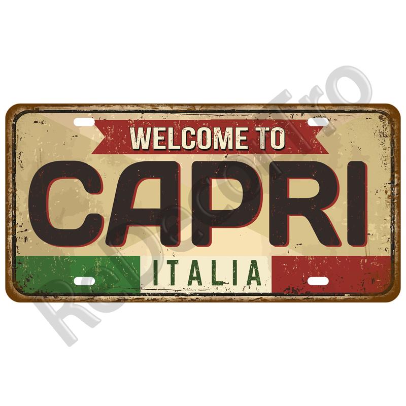 Madrid City Tinplates Plate Metal Sign Plaque Poster Vintage Tin Sign For Paris Bar Pub Cafe Man Cave Decoration Home Decor Art