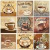 5D Diamond Painting New Coffee Diy Diamond Mosaic Sale Text Pictures of Rhinestones New Arrival