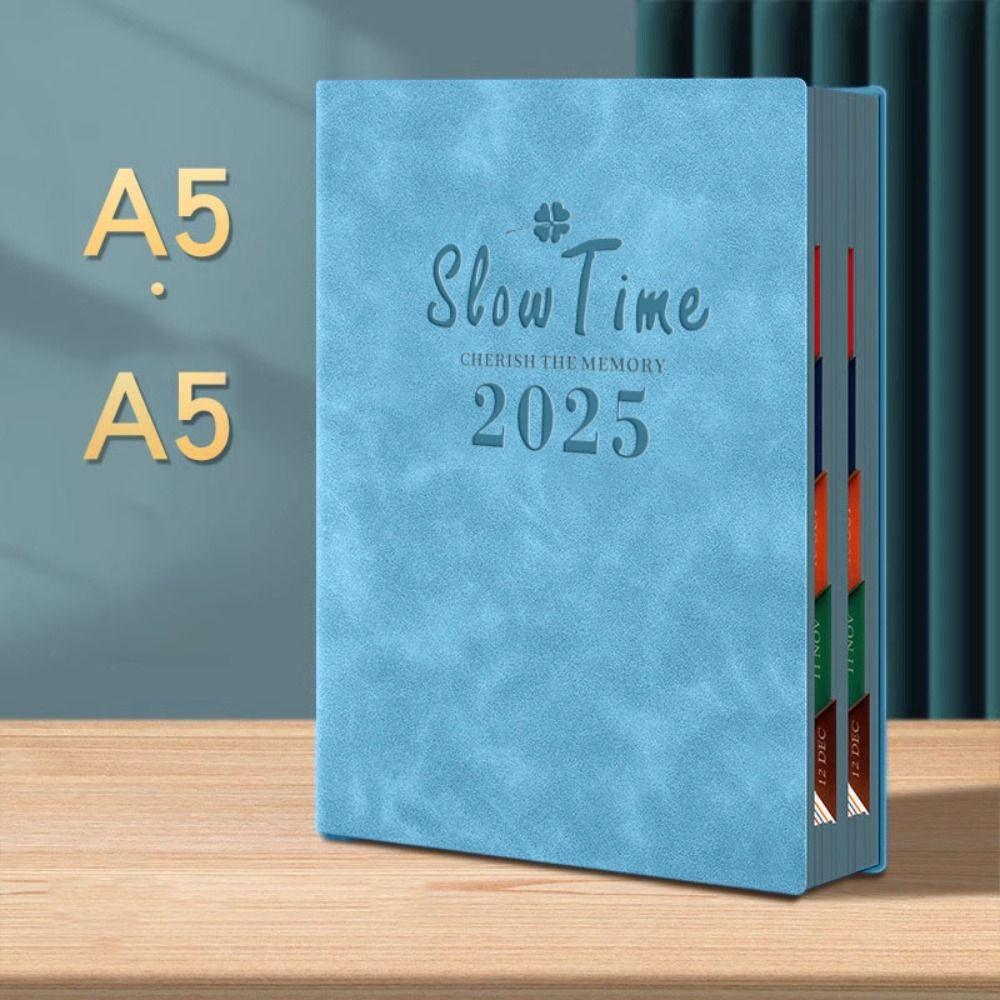 Тетрадь для изучения формата А5, план управления временем, новая книга-дневник на 365 дней