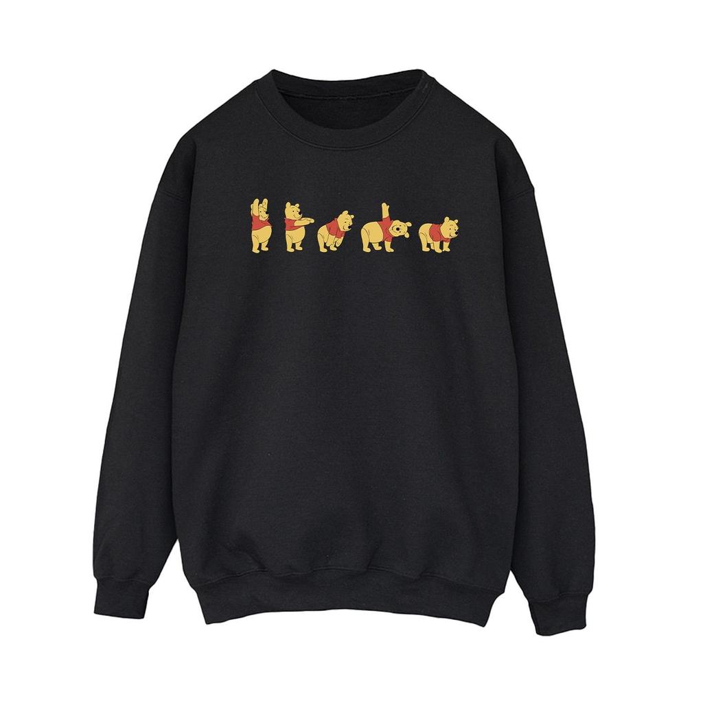 Disney Womens/Ladies Winnie The Pooh Stretching Sweatshirt