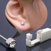 Disposable Sterile Ear Piercing Unit Cartilage Tragus Helix Self Piercing Gun NO PAIN Piercer Tool Kit Machine With Earrings