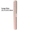 Space Aluminuml Hair Comb Pro Hairdressing Combs Hair Cutting Dying Hair Brush Barber Tools Salon Accessaries