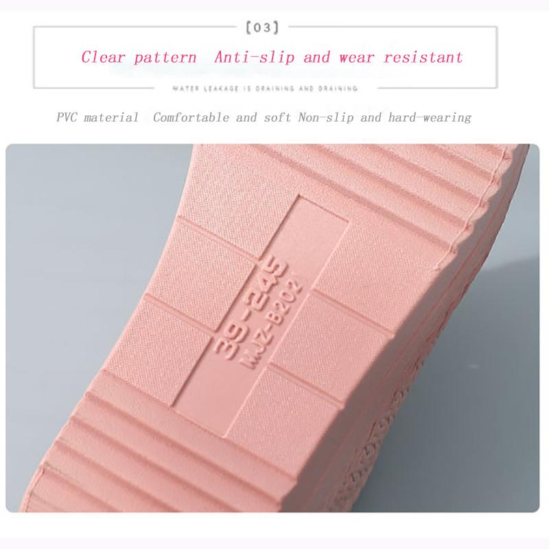 Тапочки на высоком каблуке. Женские летние толстые подошвы на наклонном каблуке. Модная верхняя одежда. Сандалии принцессы с увеличением ветра. Нескользящие дышащие домашние тапочки.