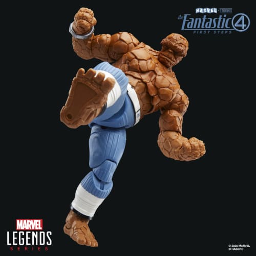 Hasbro Marvel Legends Series Marvel The Thing "Fantastic Four: The First Step" Ben Grimm Movie Collectible 15cm Action Figure Toy G0802 Authentic