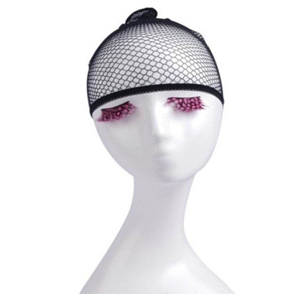 Accessories Hairnets Weaving Hairnet Hair Snood Nets High Stretchable Mesh Wig Cap Fishnet Caps