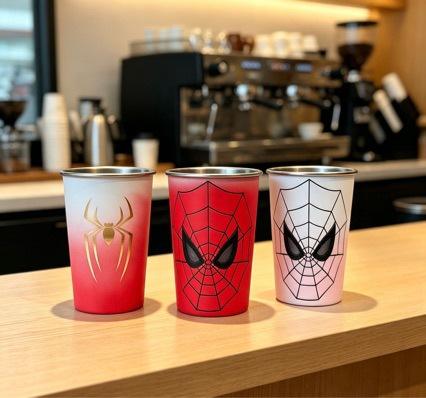 Spider-Man Color Changing Mug Heat Sensitive Peter Parker Coffee Cup Movie Merchandise New Day Ceramic Mug Gift