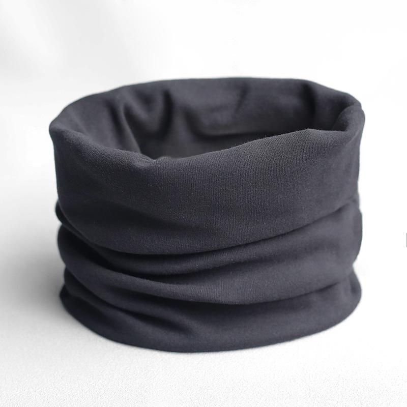 Class A Pure Cotton Baby Snood: Kids' Autumn/Winter Neck Warmer, Windproof Pullover Scarf for Boys & Girls.