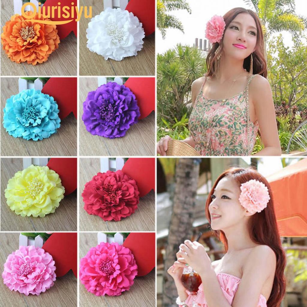 Girl Women Simulation Floral Flower Hairpin Hair Clip Hairband Gift Lady Favorite