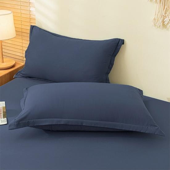 2 шт. Наволочка однотонная наволочка конвертного типа чехол для подушки для дома спален офисов гостиниц общежитий