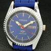 REFURBISHED MENS CITIZEN AUTOMATIC 8200 JAPAN DAY&DATE BLUE DIAL WATCH a432564-2 R112-a432564