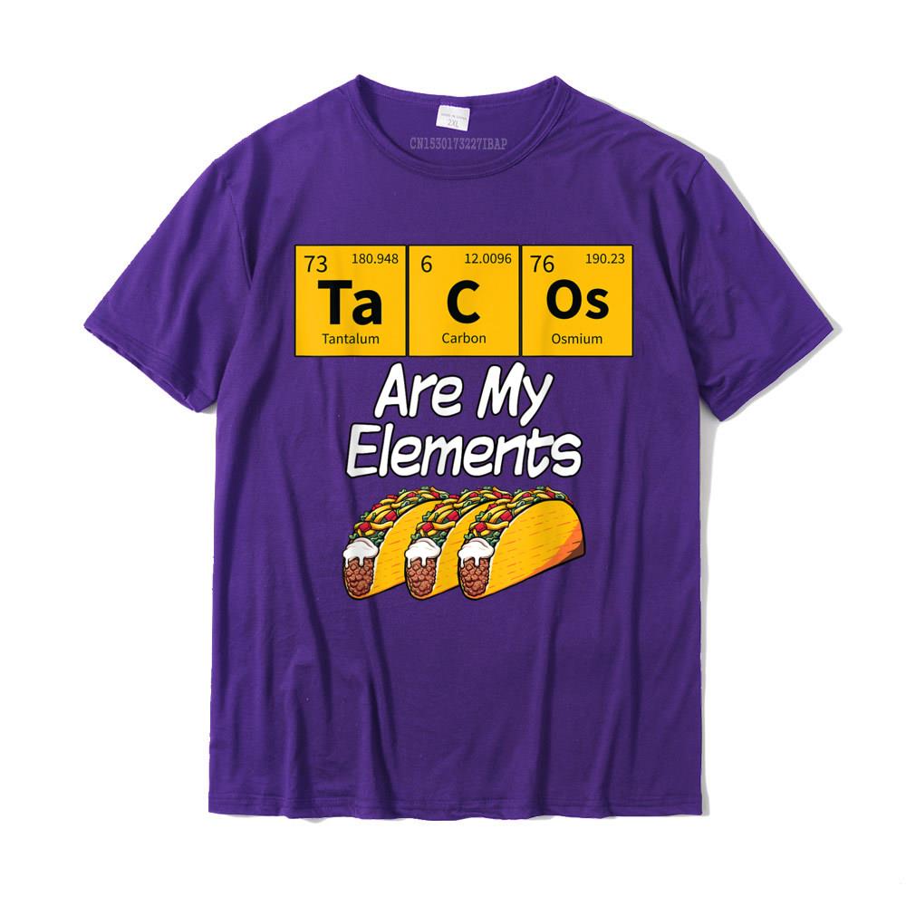 Taco Funny Chemistry Meme Quote Periodic Table Science Gift TShirt Brand Unisex T Shirt Cotton Tops Shirt Street