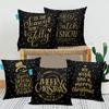 Cushion Covers for Sofa Home Set of 5 Square Printed Cushion Covers 40.64 Cm