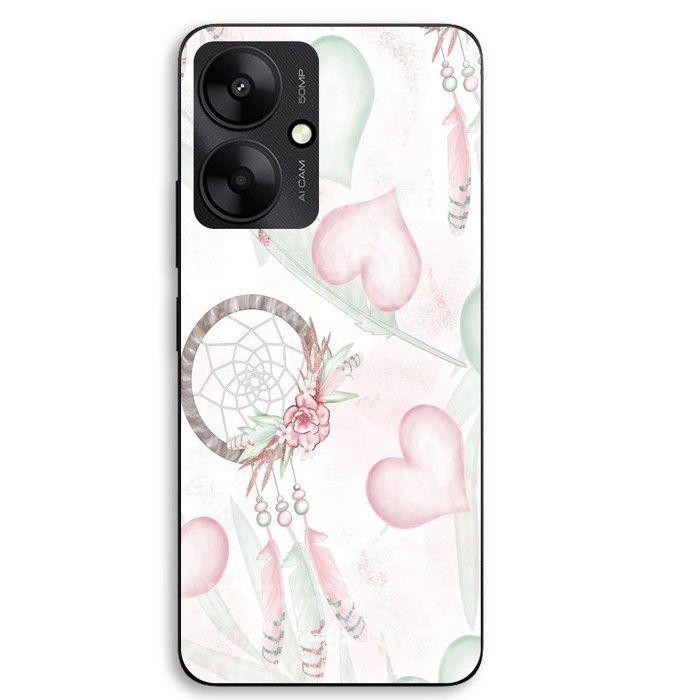 Coque Pour Xiaomi Redmi 13C 5g texture coeur attrape rêve Maniacase