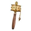 Tibetan Prayer Wheel Religious Ornament Portable Crafted Sutra Turning Tube Hand Held