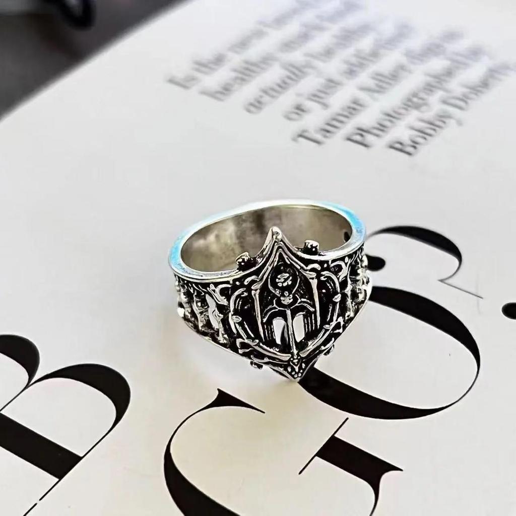 Vintage Gothic Castle Ring - Creative Festival Gift for a Unique Style