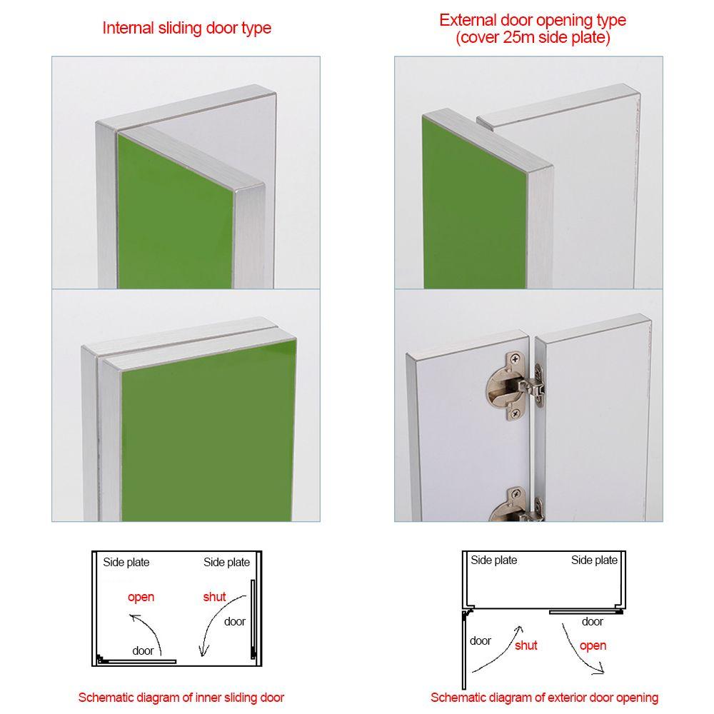 Accessories Hidden Ultra-short arm Container Hinges Wardrobe Inner Hinges Hardware Desk Cabinet