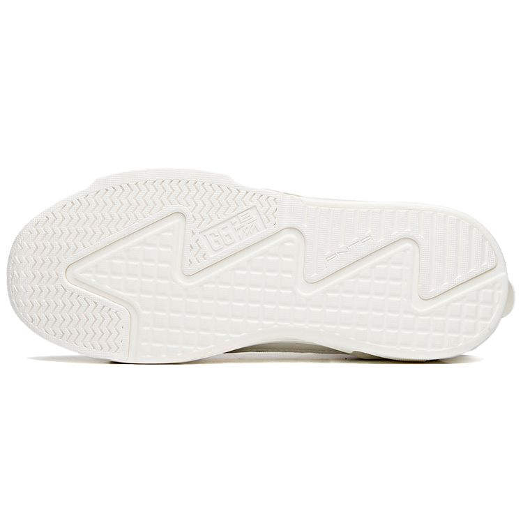 Anta Кроссовки Lifestyle Series G6 Tang с нескользящей подошвой, износостойкие, женские, цвет слоновой кости и белого цвета 122118086-1