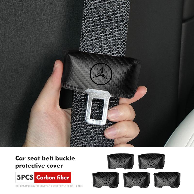 AABCW1 For Benz Car Styling Seatbelt Protector Clip Anti-Collision Anti-Scratch Cover Accessories CITAN VITO SPRINTER CLS SLK Sport ML