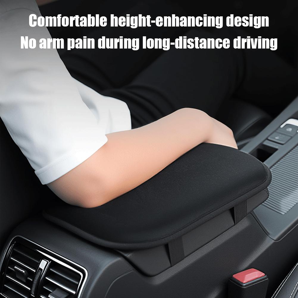 Car Central Armrest Box Heightening Pad Plush Armrest Pad for Vehicle Interior Decoration Central Handrest Box Cover