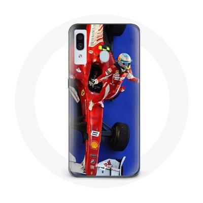 Coque - Formule 1 - Samsung Galaxy A40 - Rouge - Souple - Sportif