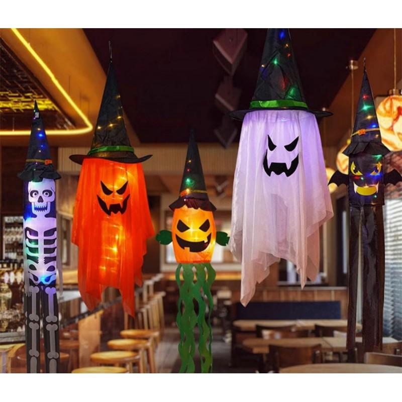 Halloween Hanging Ghost Pumpkin Lanterns Party Decorations Spooky Props Shop Photo Booths