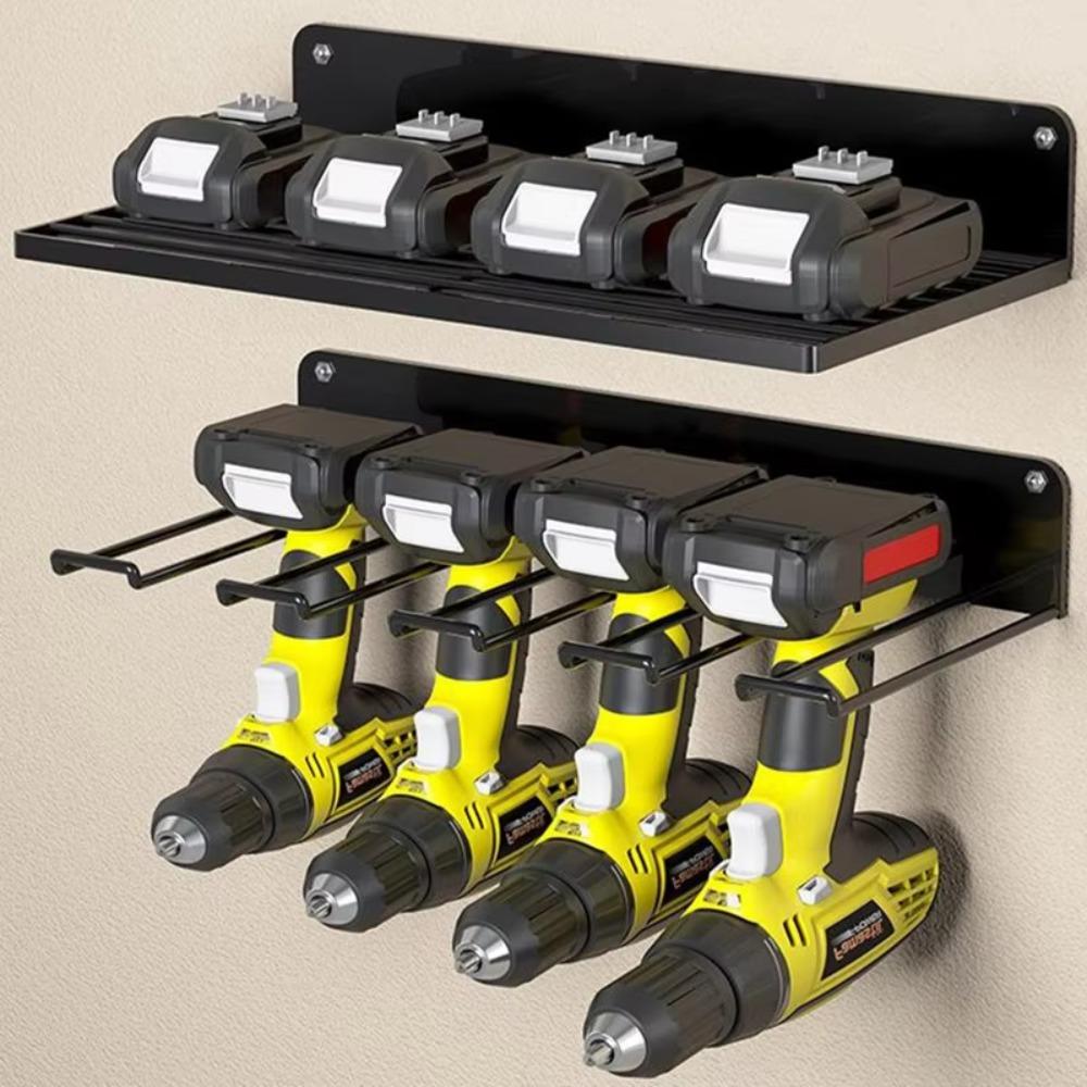 Настенный плавающий шкаф для инструментов, прочная электрическая дрель, полка для инструментов, мастерская, гараж