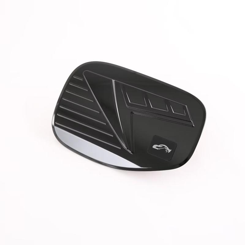 For Byd Dolphin EV EA1 Accessories Car Charging Cover Protection Decal Trim Styling ABS Carbon Black
