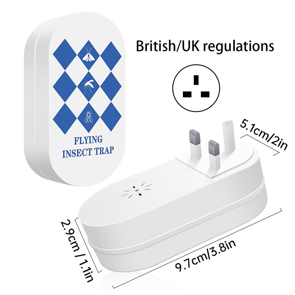 Indoor Flying, Light Insect Trap For ,Gnat, Moths And House Best Trap For Home, Kitchen, Bedroom, Plant Area, Garage