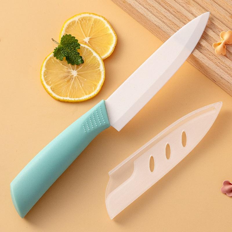 Керамический нож, бытовой нож для фруктов, острый кухонный нож, набор противоскользящих ножей, инструмент для чистки детского питания