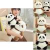 Adorable Fluffy Panda Plush Toy Cute And Soft Cuddly Stuffed Animal Pillow