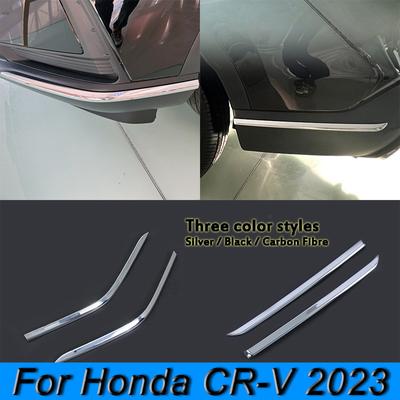Передний задний бампер, боковая крышка, накладка, наклейки для Honda CR-V CRV 2023, ABS, Стайлинг автомобиля