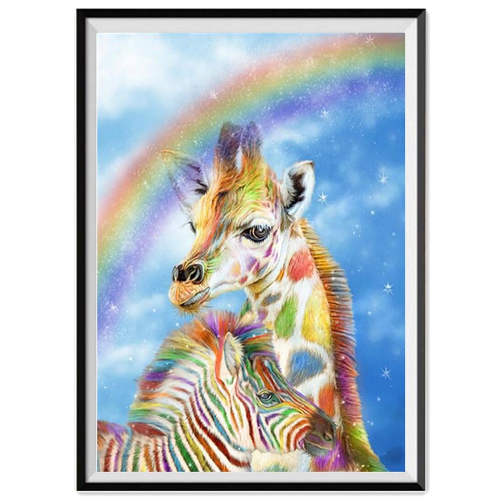 Animal 5D Diamond Painting Full Diamond Wolf Owl Tiger Round Diamond Mosaic Pattern Home Decoration Diy Handmade