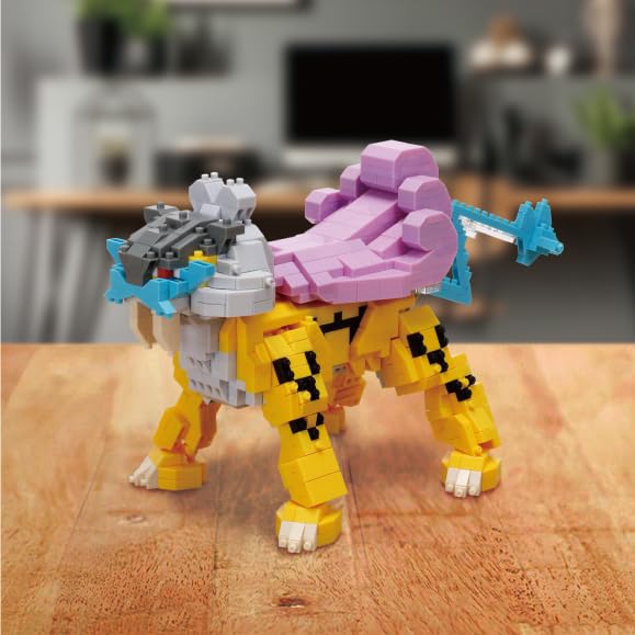 Kawada Nanoblock Райку Делюкс Издание 7 x 28 x 21 Возраст 12+ и Хобби для дома Покемон (NBPM_107) - см, вверх, Дизайн,