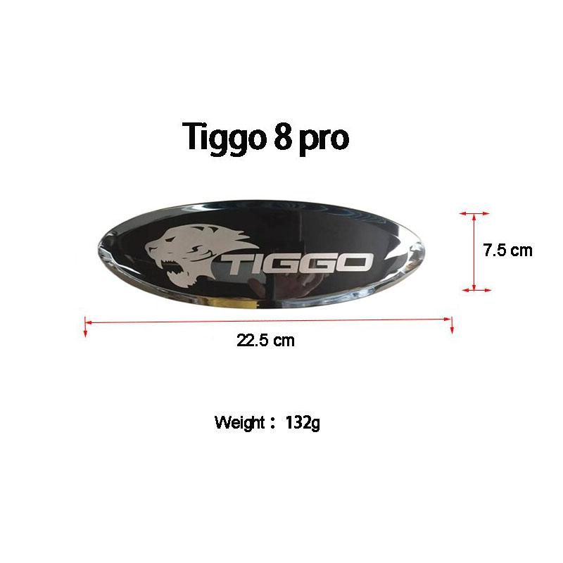 Chery Tiggo 8 Pro/8 Pro Max черный значок наклейки с логотипом эмблема Stylin аксессуары для переднего капота из углеродного волокна 2022