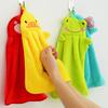 Towel Coral Be Hung Candy Color Kitchen Cartoon Colorful