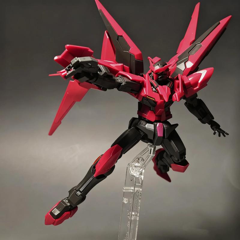 Hg 1/144 Bf Exia Dark Matter Сборная Модель Фигурка Действия Кукла ПВХ Игрушка Меха Фигурка Коллекционная Украшение Сюрприз Подарок для Мальчика