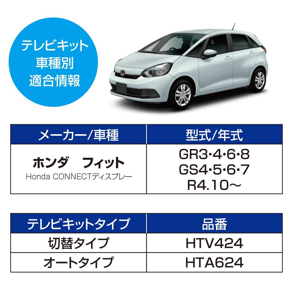Комплект ТВ-системы Data System Автоматический тип для HTA624 Datasystem Vezel/Civic/Fit